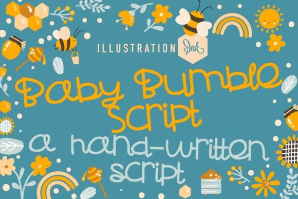 Baby Bumble Script: A Playful Font for Joyful Designs