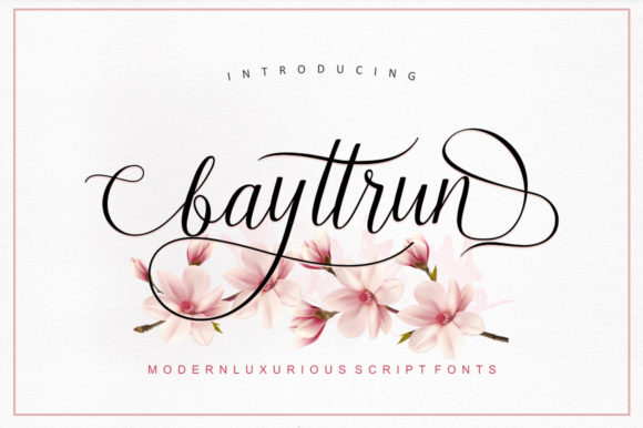 Bayttrun Script: A Modern, Elegant Typeface for Creative Projects