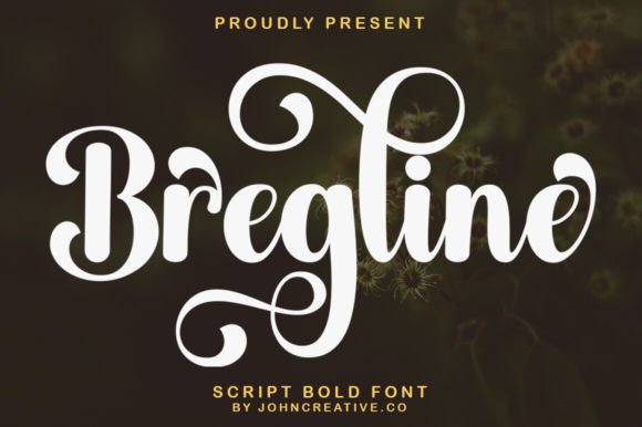 Bregline Script: The Flowing Handwritten Font for Elegant Designs
