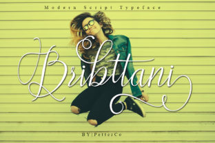 Bribttani Script: A Modern Font for Elegant Branding
