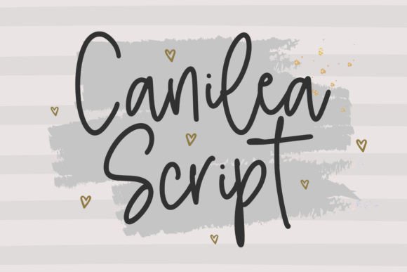 Canilea Script: A Font That Feels Like a Handwritten Note