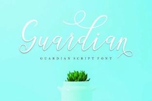 Guardian Script: A Modern Handwritten Font for Luxury Branding