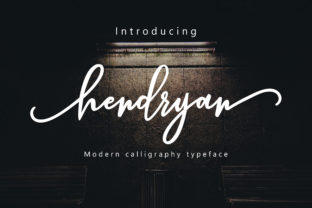 Hendryan Script: A Versatile Typeface for Modern Designers