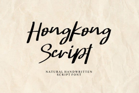 Hongkong Script: Quirky Charm for Modern Design