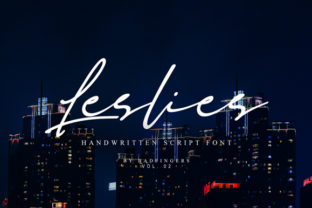 Leslies Script: A Fresh Take on Modern Handwritten Fonts