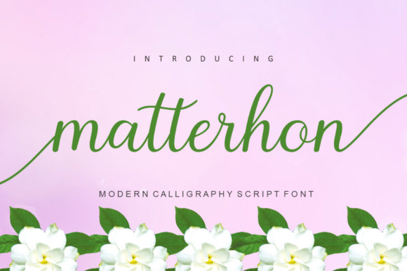 Matterhon Script: Crafting a Personal Touch in Modern Design