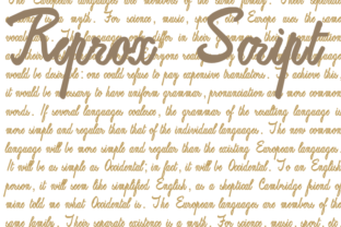Reprox Script: A Bold Handwritten Font for Authentic Designs