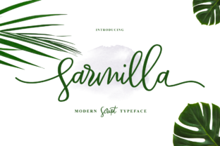 Sarmilla Script: A Fresh Handwritten Font for Modern Designs
