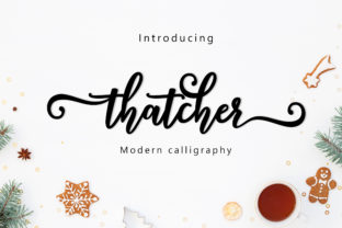 Thatcher Script: A Playful Typeface for Joyful Designs