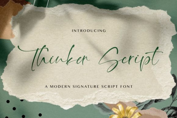 Thinker Script: A Font That Captures the Art of Handwriting