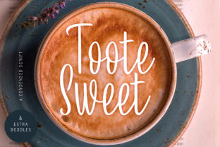 Toote Sweet Script: The Energetic Upright Font