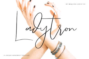 Unlock Authentic Handcrafted Style with Ladytron Script
